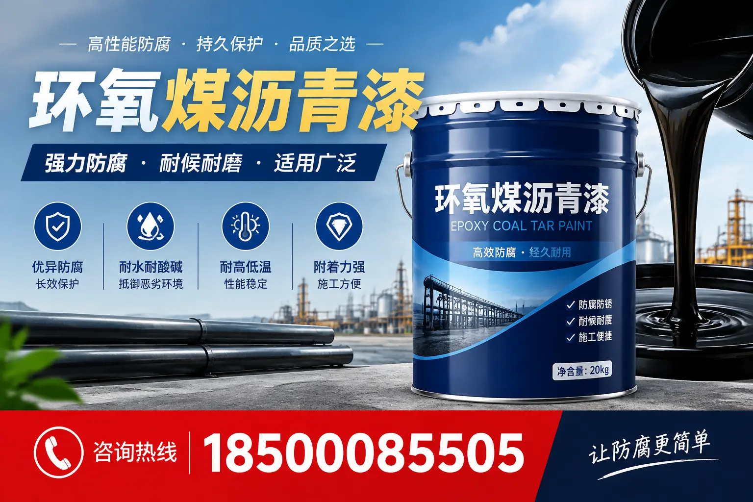 环氧煤沥青漆在不同气候条件下的表现分析，邯郸适用性